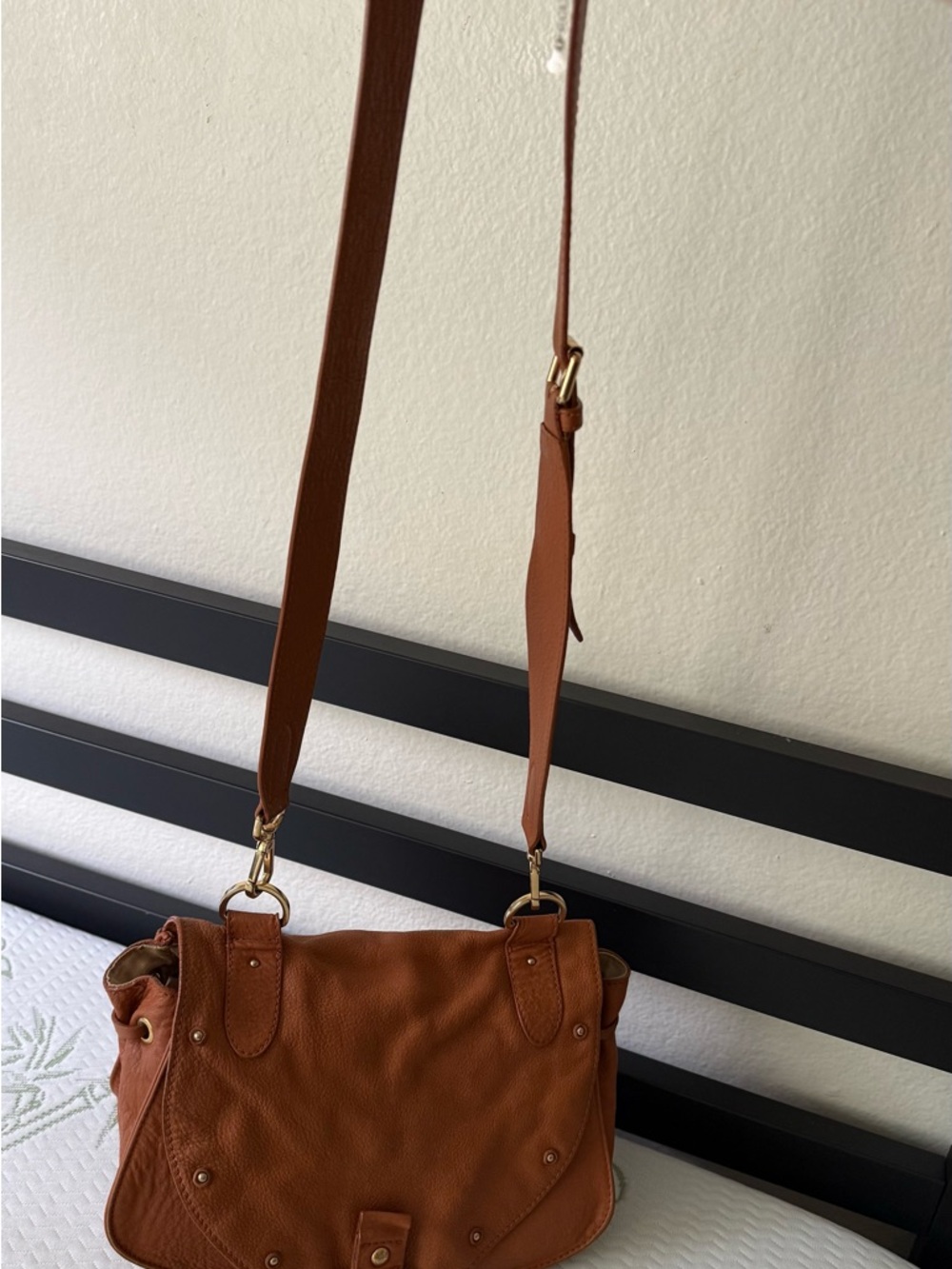 See By Chloe Brown Leather Crossbody Saddle Bag with Fringe - Picture 5 of 16